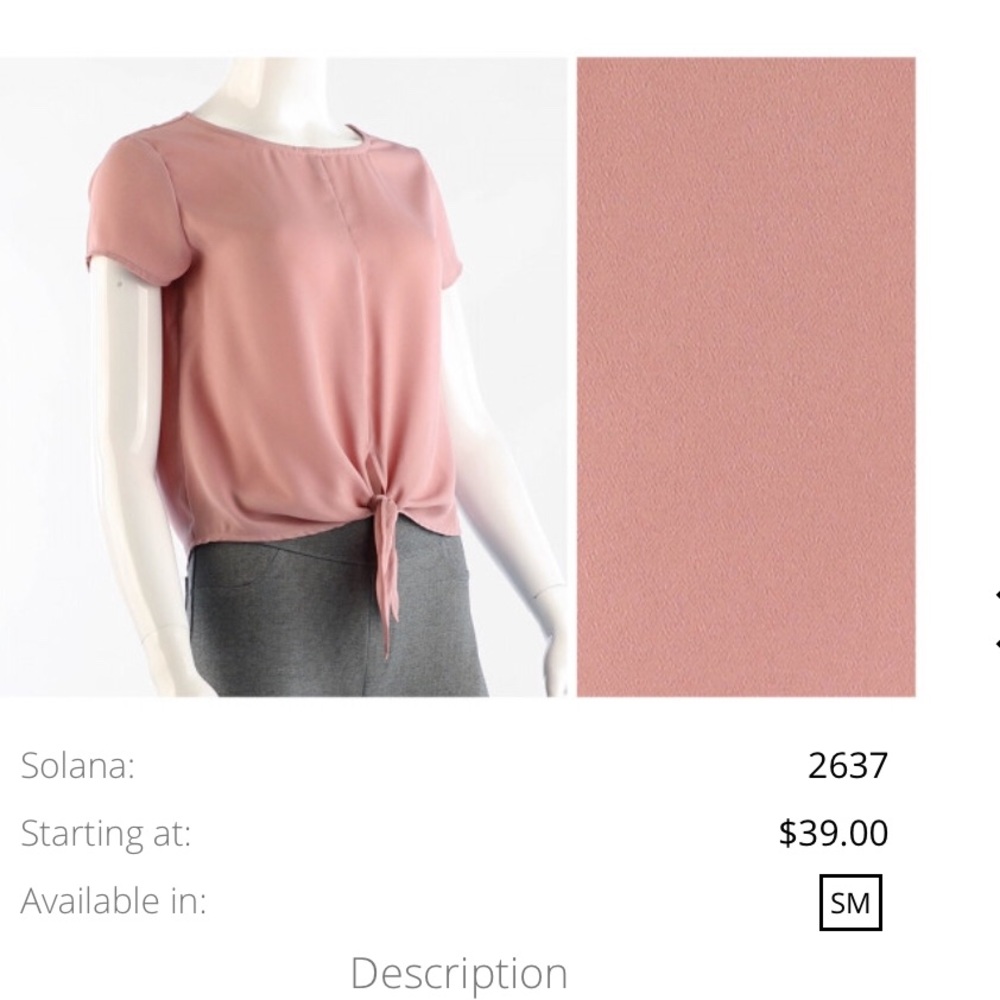 NWT Piphany Solona (Size SM).